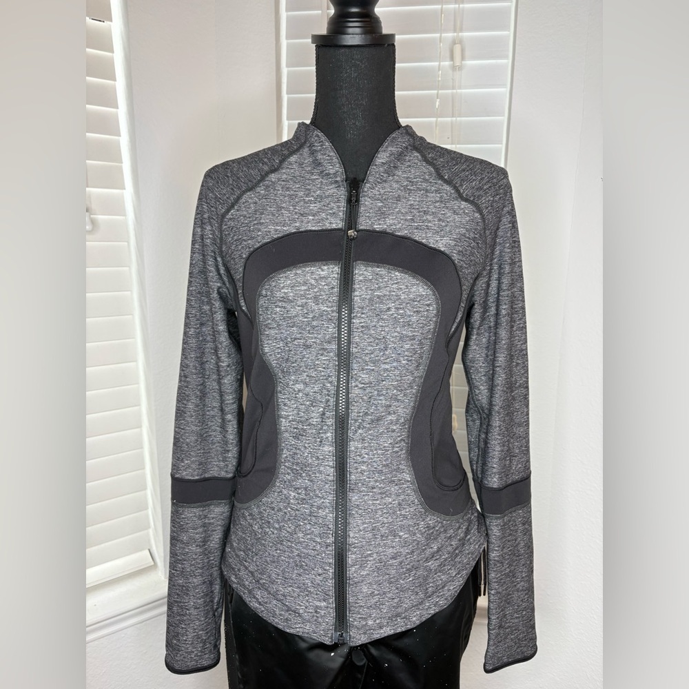 lululemon Gray and Black Jacket